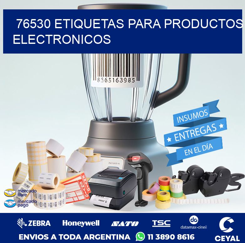 76530 ETIQUETAS PARA PRODUCTOS ELECTRONICOS