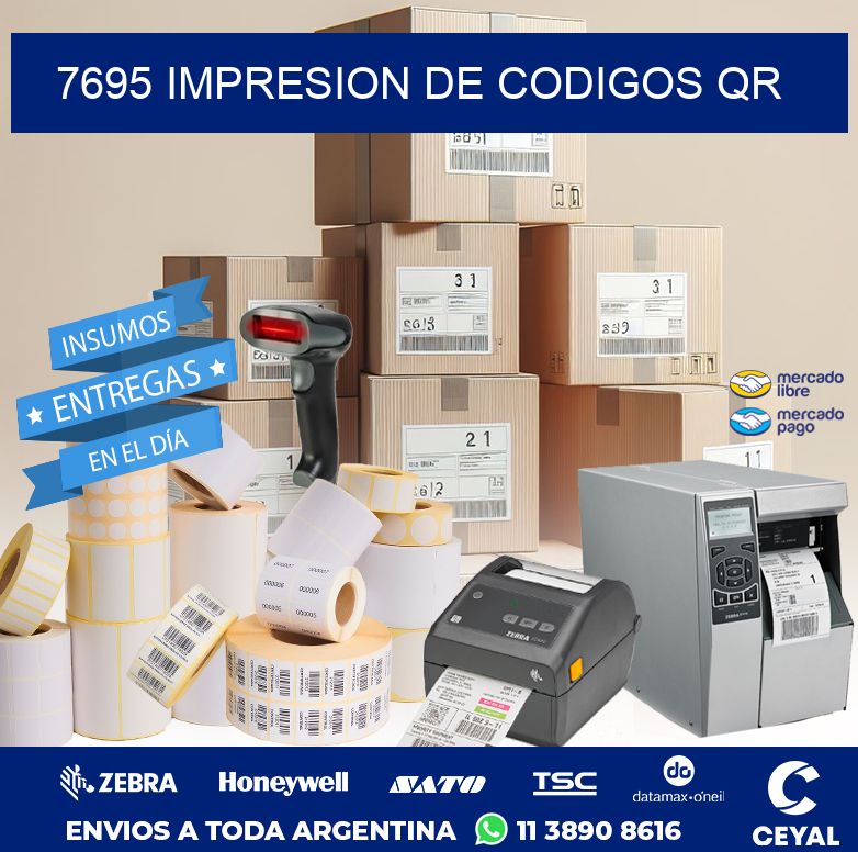 7695 IMPRESION DE CODIGOS QR