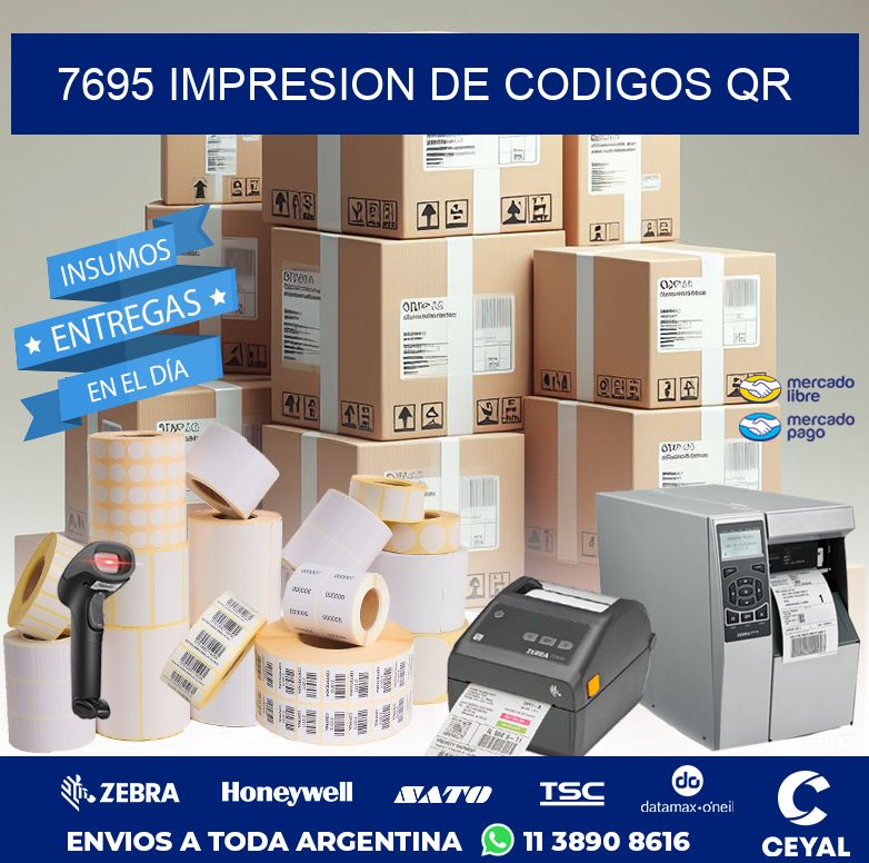 7695 IMPRESION DE CODIGOS QR