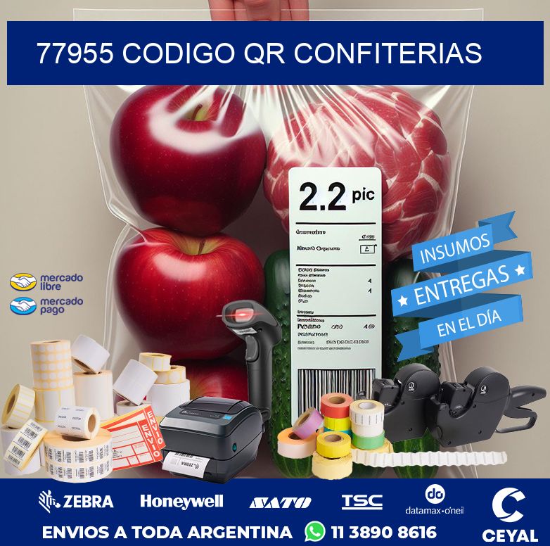 77955 CODIGO QR CONFITERIAS