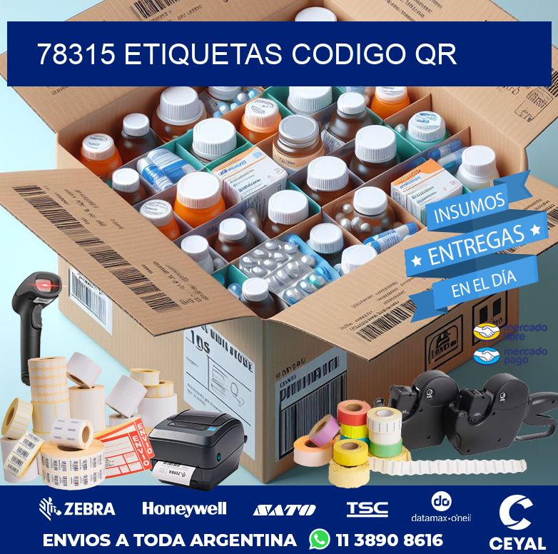 78315 ETIQUETAS CODIGO QR