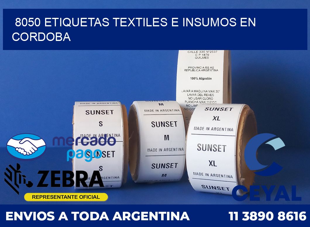 8050 ETIQUETAS TEXTILES E INSUMOS EN CORDOBA