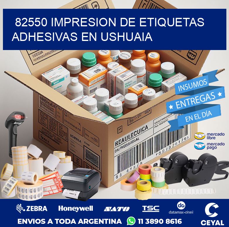 82550 IMPRESION DE ETIQUETAS ADHESIVAS EN USHUAIA