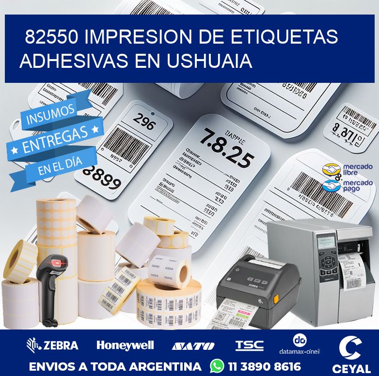 82550 IMPRESION DE ETIQUETAS ADHESIVAS EN USHUAIA