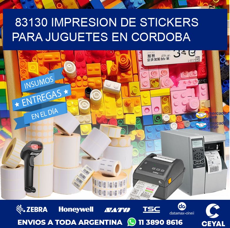 83130 IMPRESION DE STICKERS PARA JUGUETES EN CORDOBA
