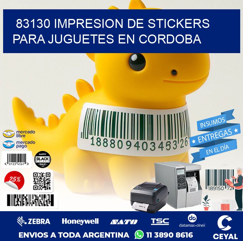 83130 IMPRESION DE STICKERS PARA JUGUETES EN CORDOBA