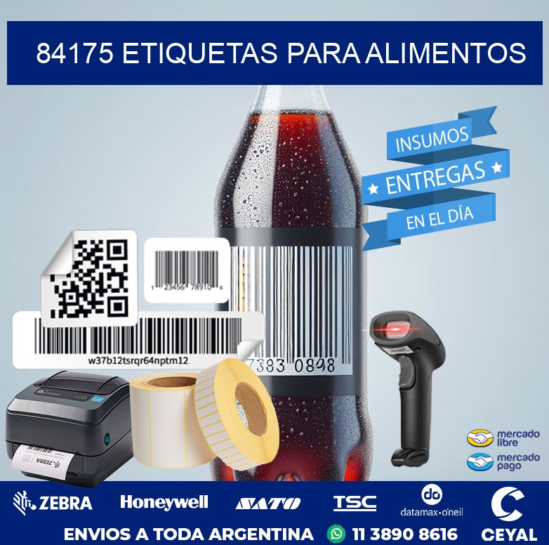 84175 ETIQUETAS PARA ALIMENTOS