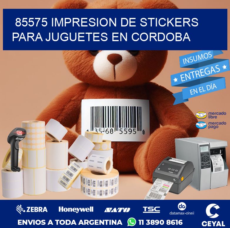 85575 IMPRESION DE STICKERS PARA JUGUETES EN CORDOBA