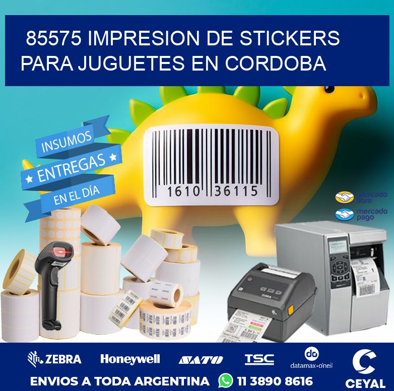 85575 IMPRESION DE STICKERS PARA JUGUETES EN CORDOBA