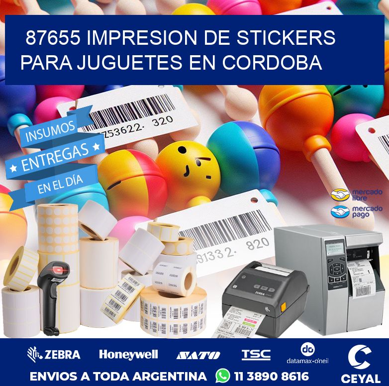 87655 IMPRESION DE STICKERS PARA JUGUETES EN CORDOBA