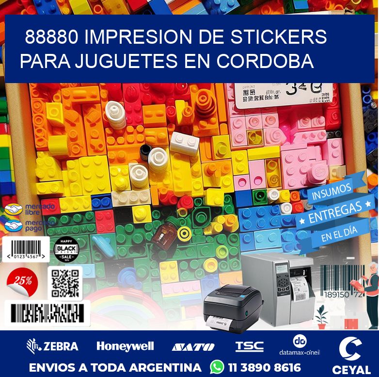 88880 IMPRESION DE STICKERS PARA JUGUETES EN CORDOBA