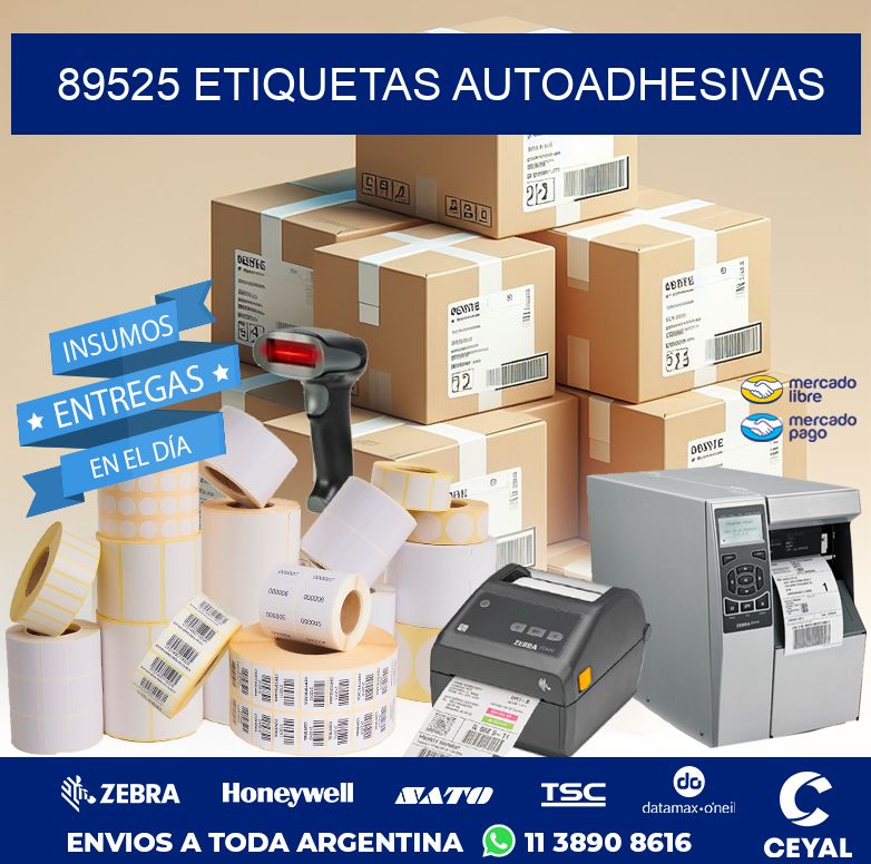 89525 ETIQUETAS AUTOADHESIVAS