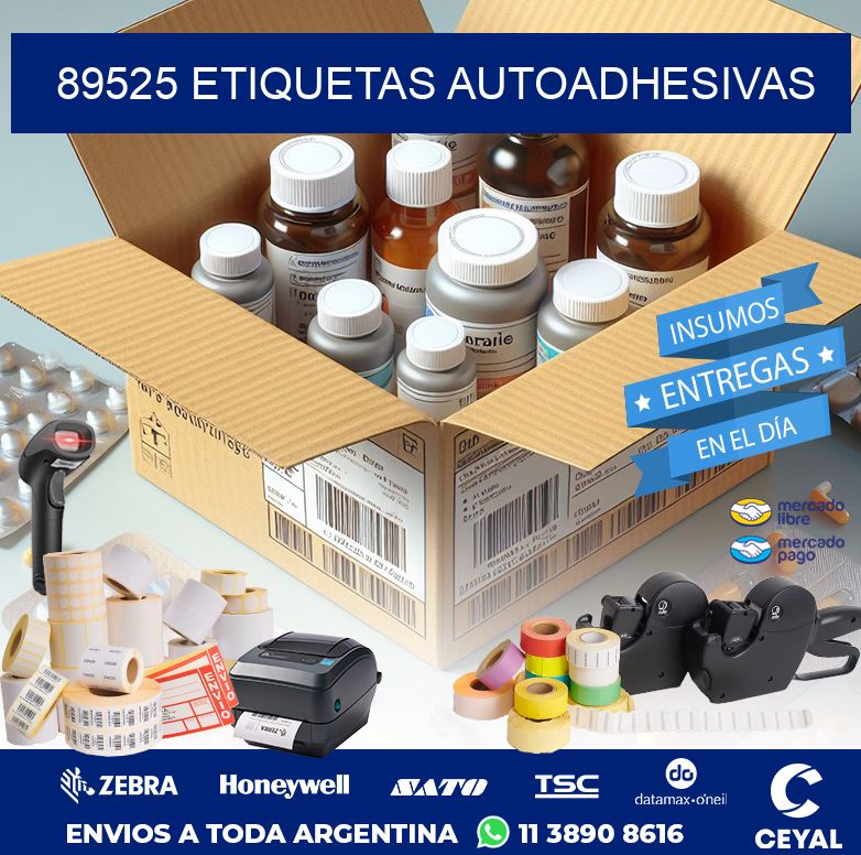 89525 ETIQUETAS AUTOADHESIVAS