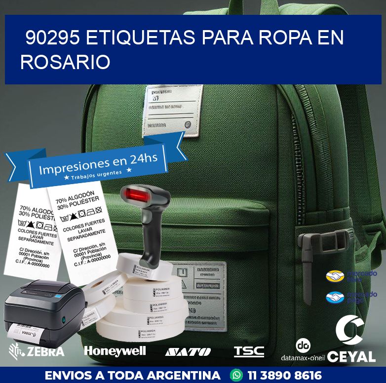 90295 ETIQUETAS PARA ROPA EN ROSARIO