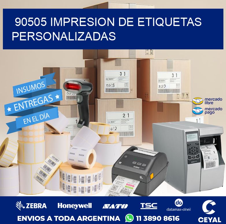 90505 IMPRESION DE ETIQUETAS PERSONALIZADAS