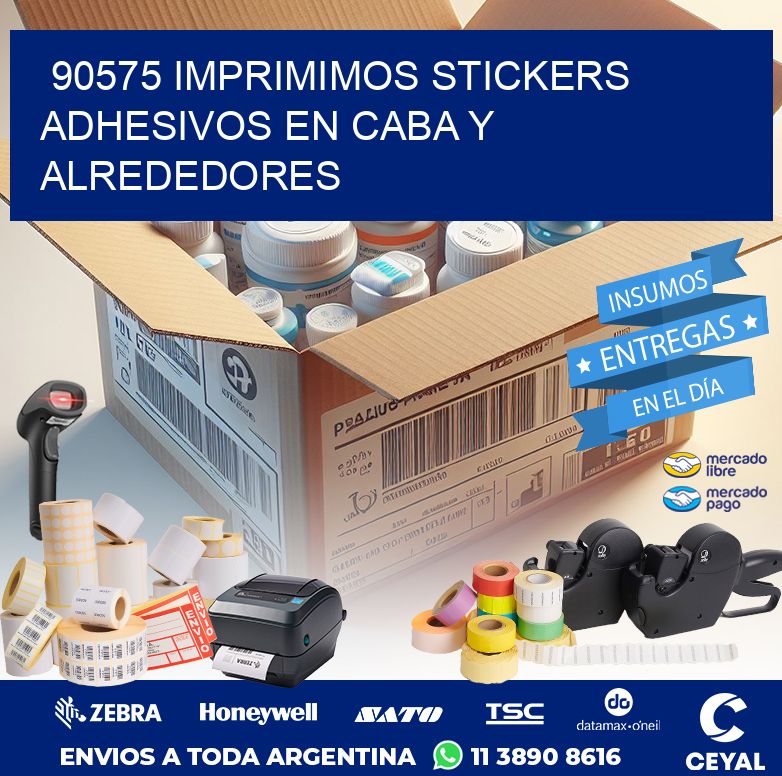 90575 IMPRIMIMOS STICKERS ADHESIVOS EN CABA Y ALREDEDORES