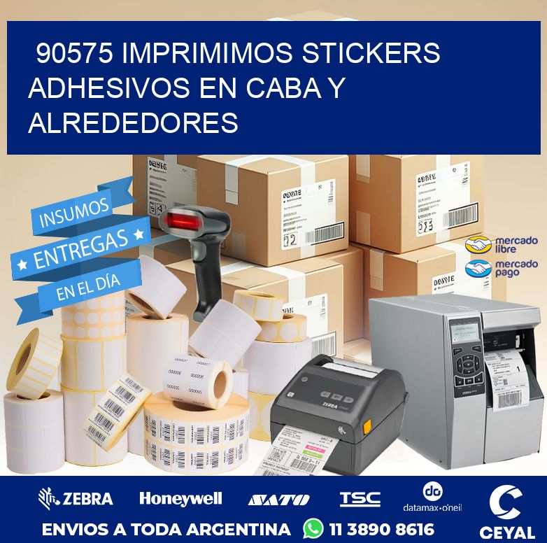 90575 IMPRIMIMOS STICKERS ADHESIVOS EN CABA Y ALREDEDORES