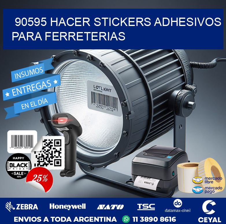 90595 HACER STICKERS ADHESIVOS PARA FERRETERIAS