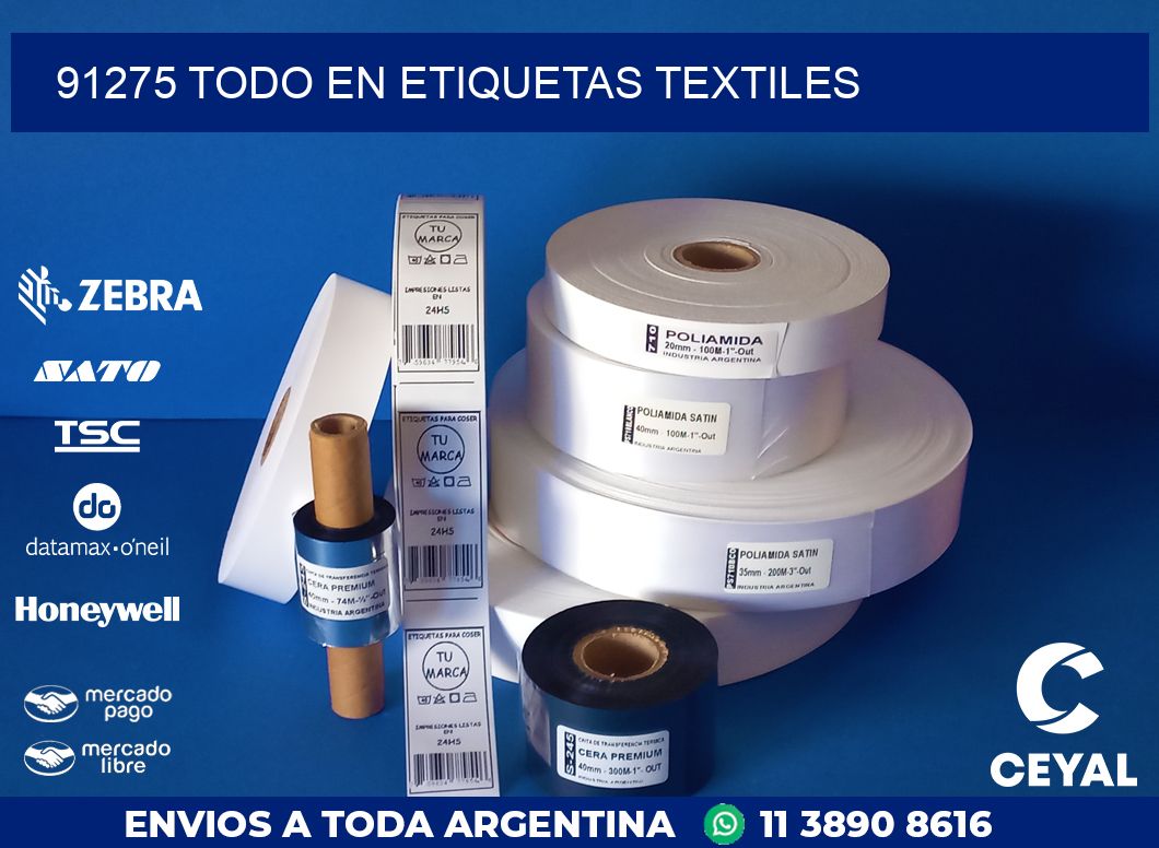 91275 TODO EN ETIQUETAS TEXTILES