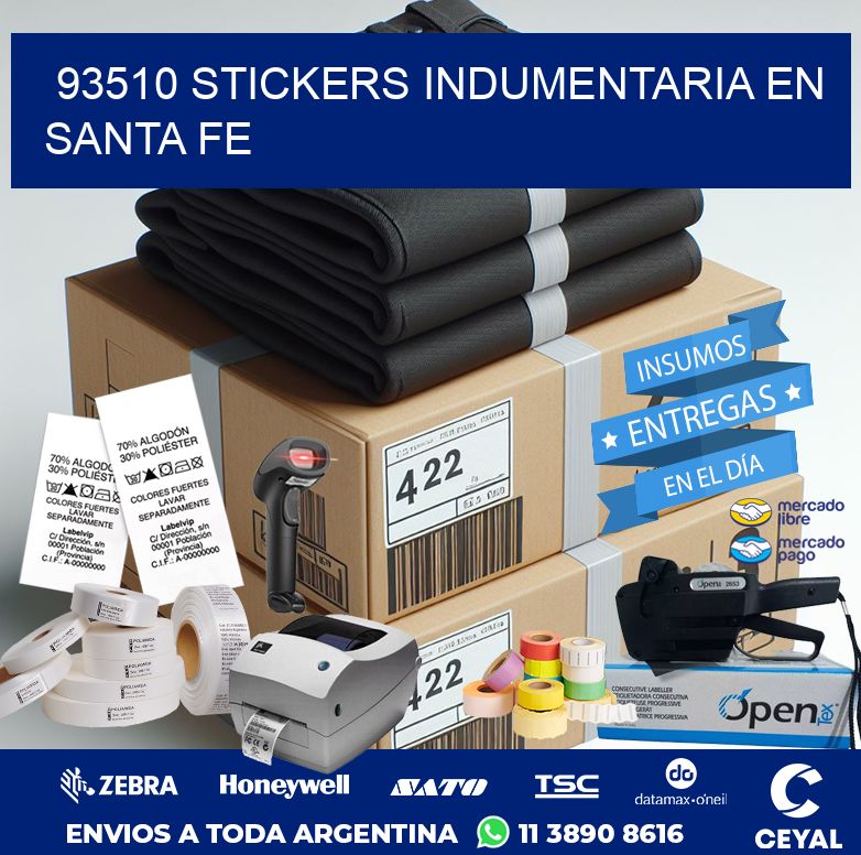 93510 STICKERS INDUMENTARIA EN SANTA FE