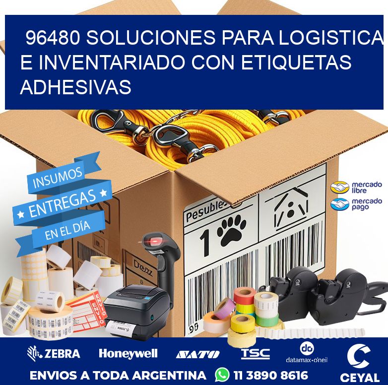 96480 SOLUCIONES PARA LOGISTICA E INVENTARIADO CON ETIQUETAS ADHESIVAS