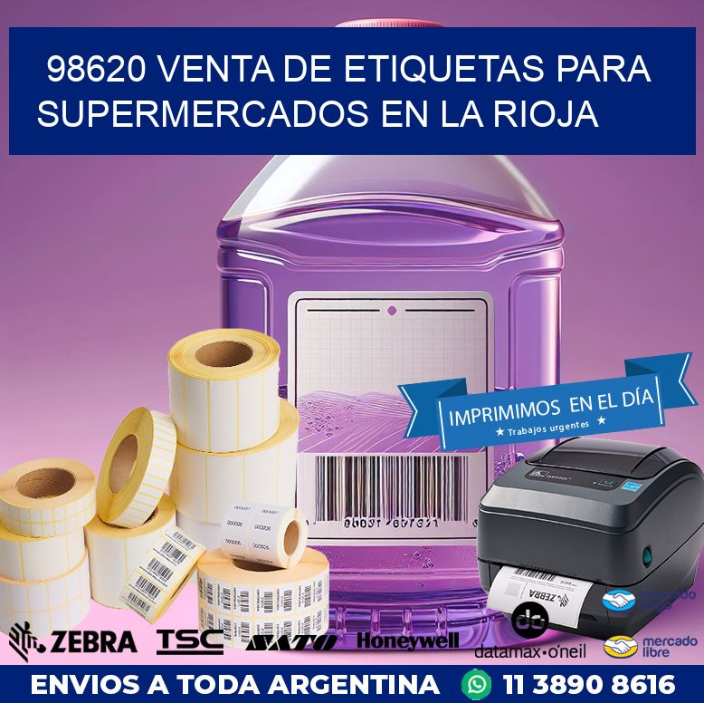 98620 VENTA DE ETIQUETAS PARA SUPERMERCADOS EN LA RIOJA