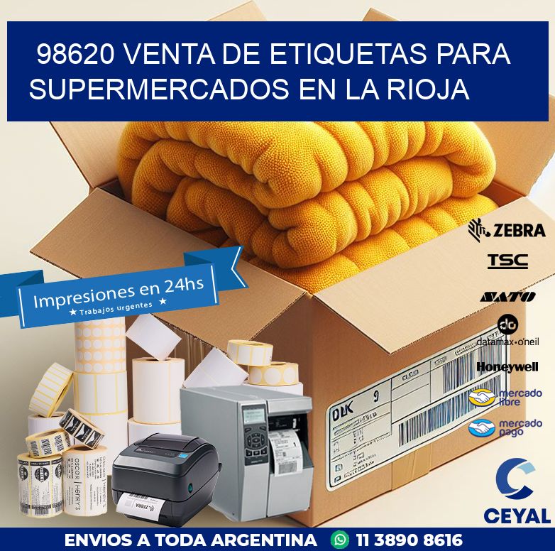 98620 VENTA DE ETIQUETAS PARA SUPERMERCADOS EN LA RIOJA