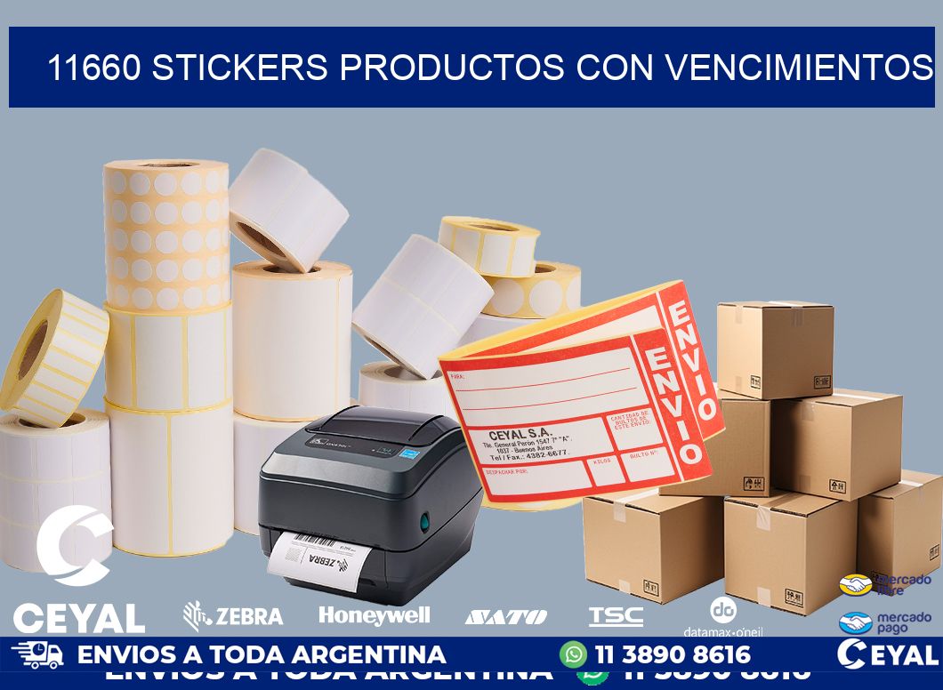 11660 STICKERS PRODUCTOS CON VENCIMIENTOS