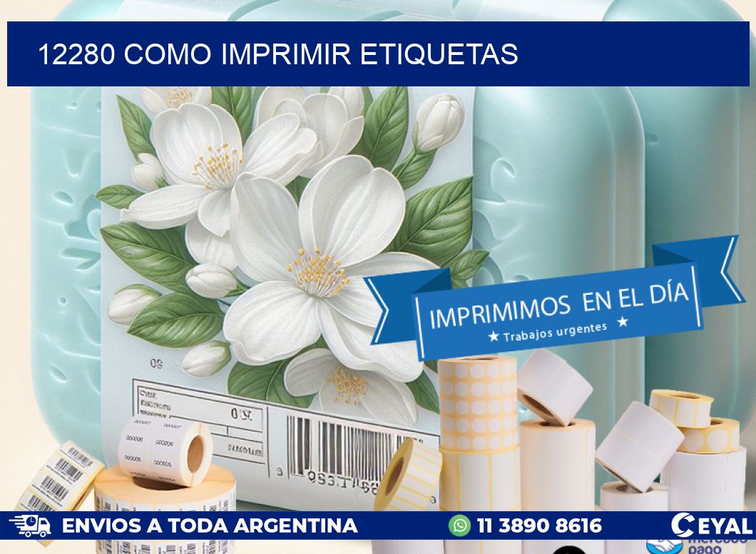 12280 como imprimir etiquetas