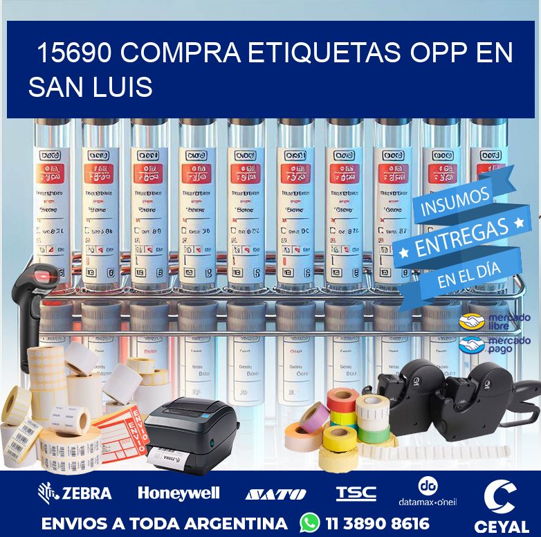 15690 COMPRA ETIQUETAS OPP EN SAN LUIS