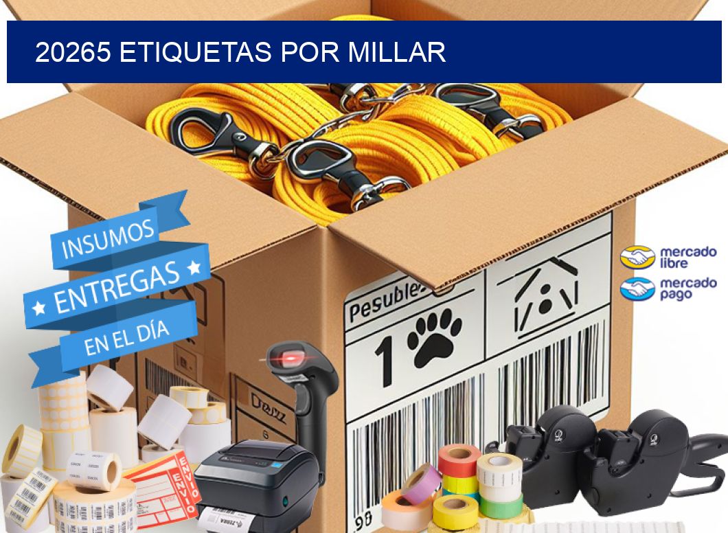 20265 etiquetas por millar