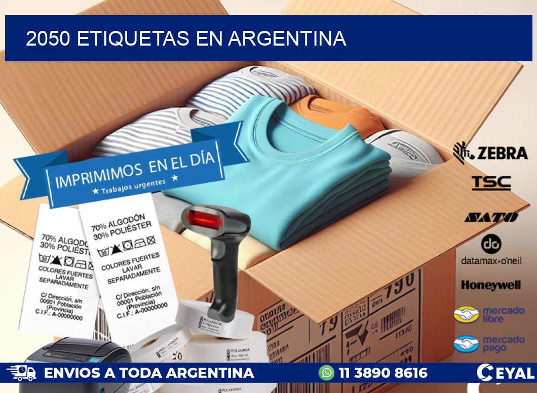 2050 etiquetas en argentina
