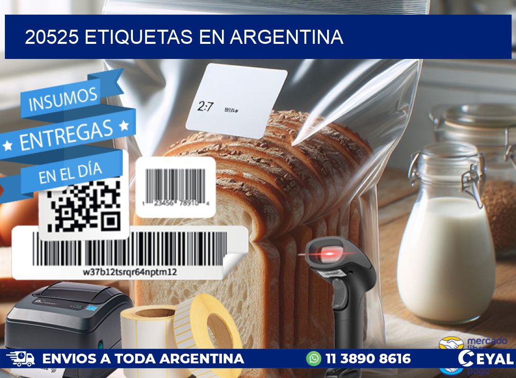 20525 etiquetas en argentina