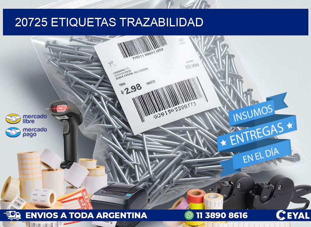 20725 Etiquetas trazabilidad