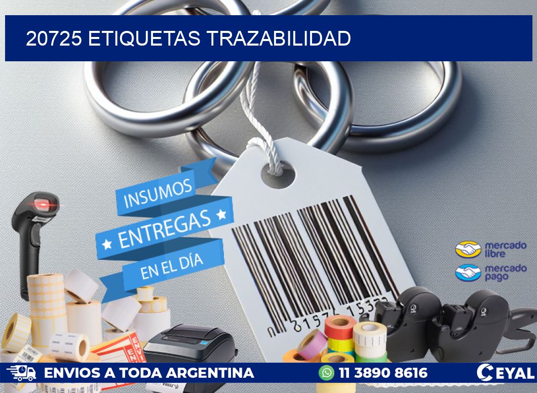 20725 Etiquetas trazabilidad