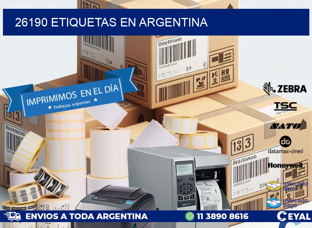 26190 etiquetas en argentina