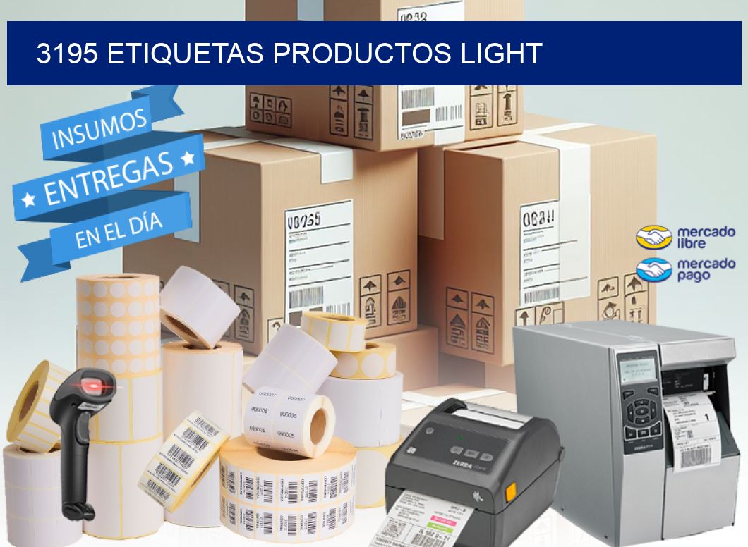 3195 etiquetas productos light