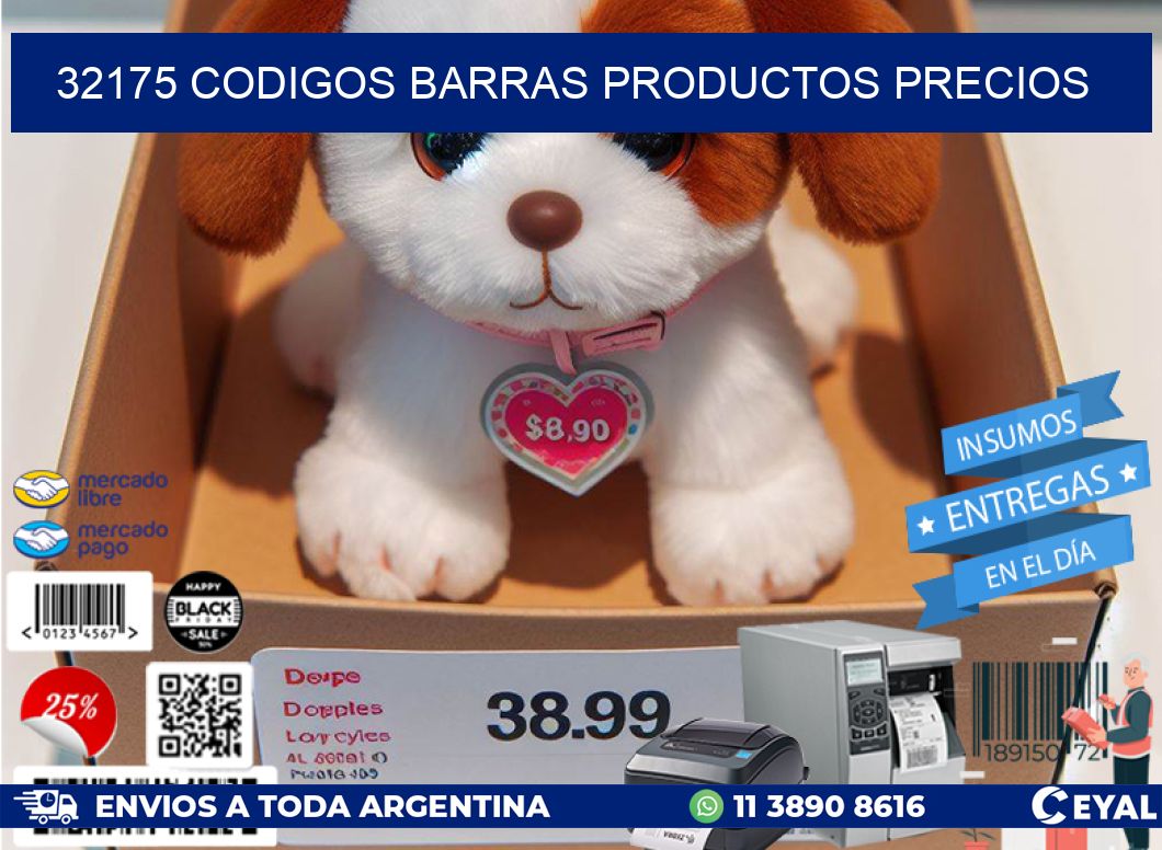 32175 CODIGOS BARRAS PRODUCTOS PRECIOS