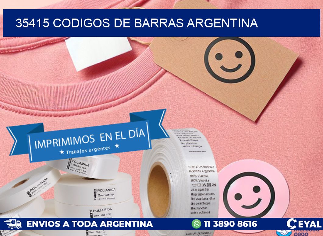 35415 CODIGOS DE BARRAS ARGENTINA
