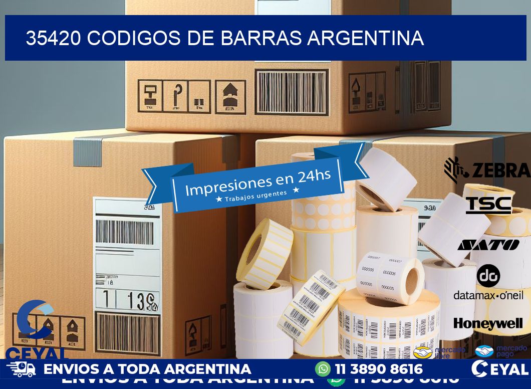 35420 CODIGOS DE BARRAS ARGENTINA