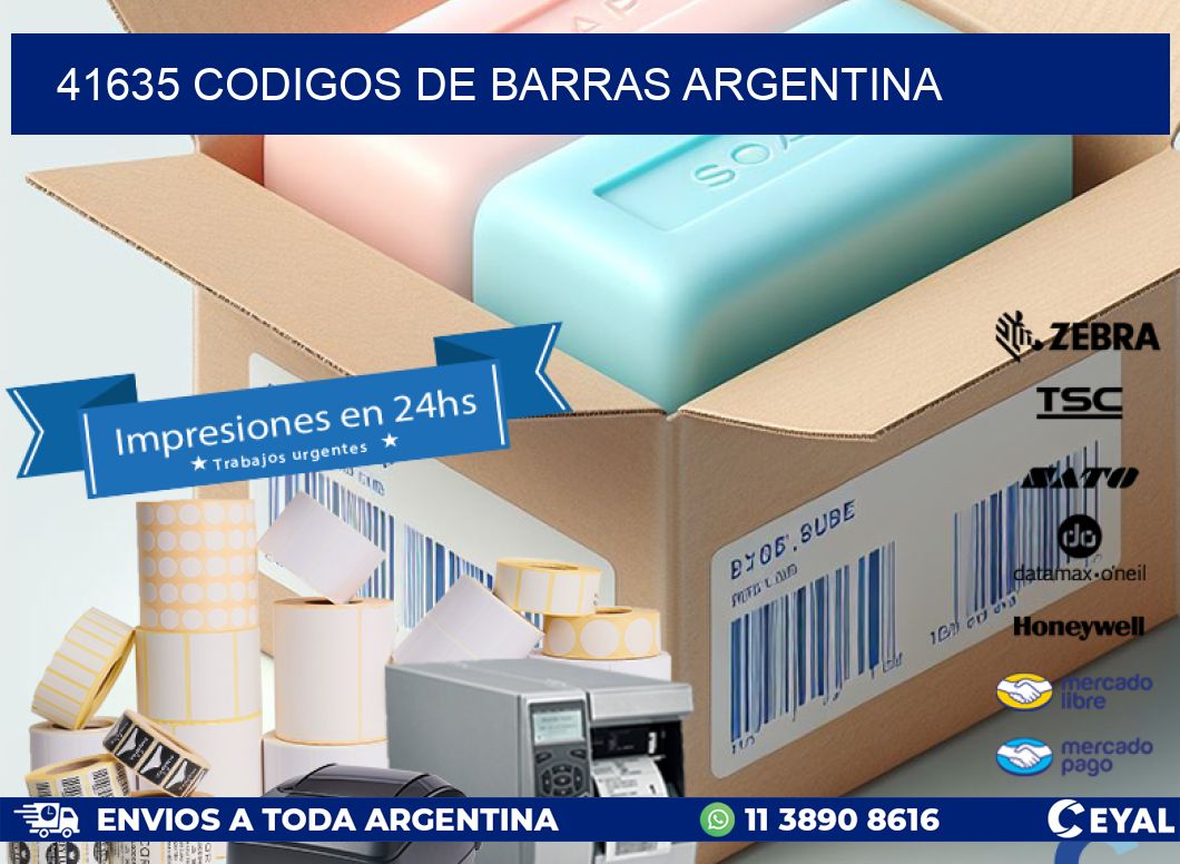 41635 CODIGOS DE BARRAS ARGENTINA