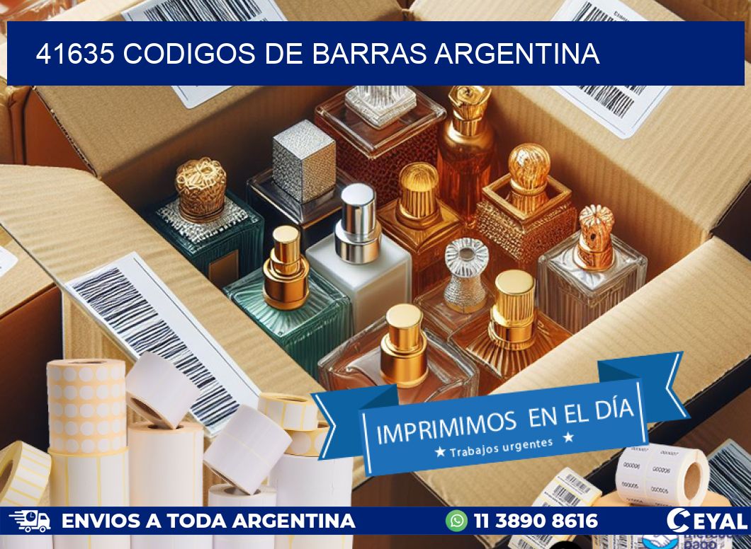 41635 CODIGOS DE BARRAS ARGENTINA