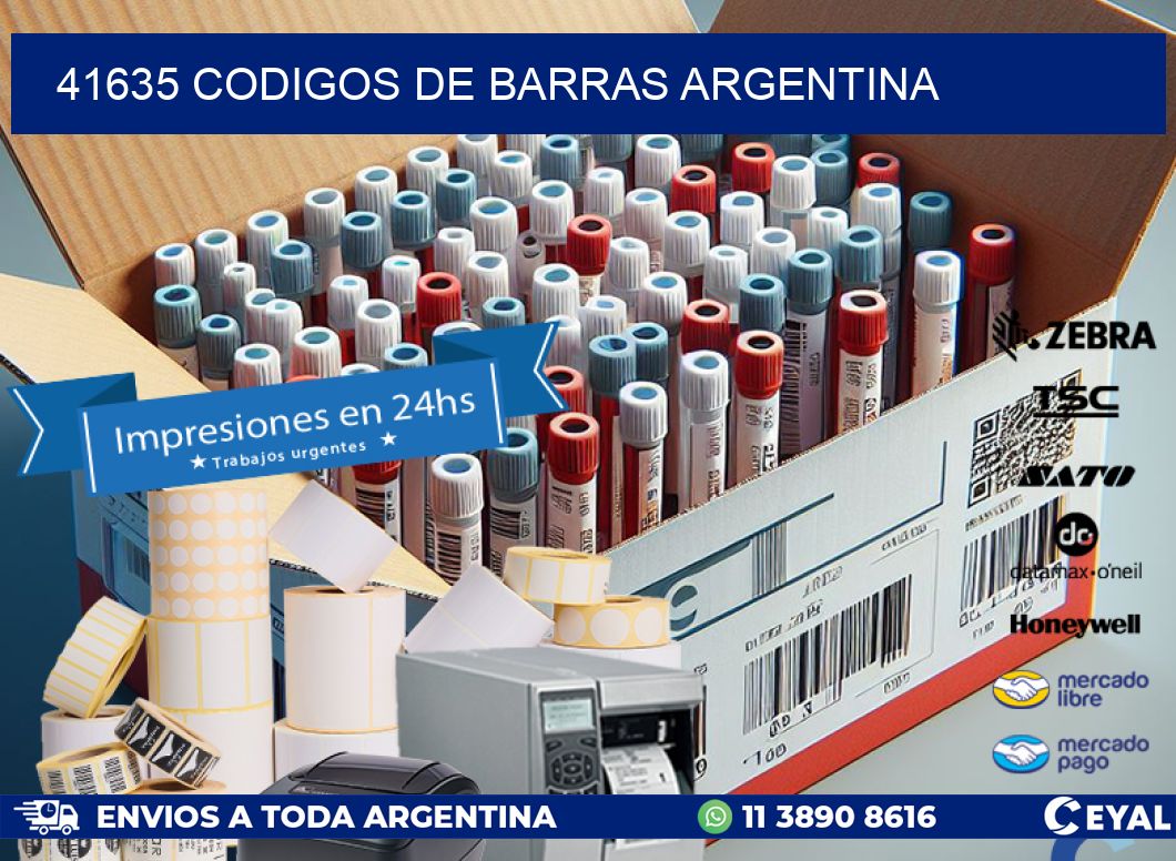 41635 CODIGOS DE BARRAS ARGENTINA