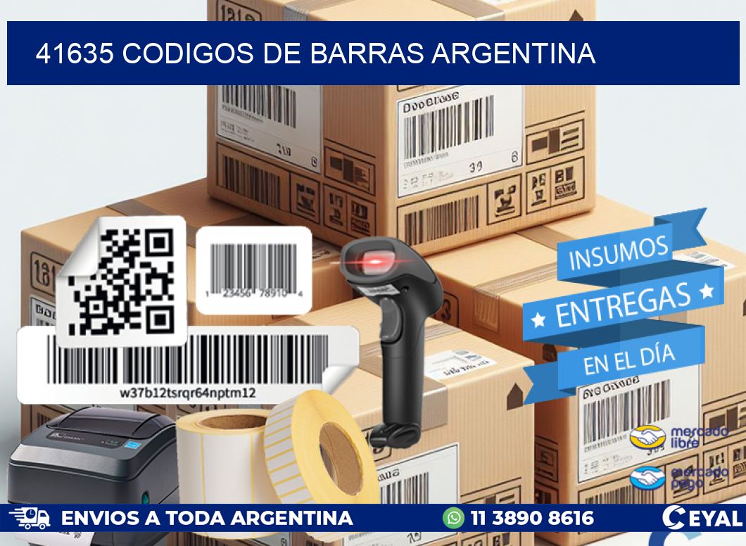 41635 CODIGOS DE BARRAS ARGENTINA