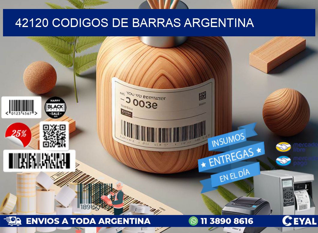 42120 CODIGOS DE BARRAS ARGENTINA