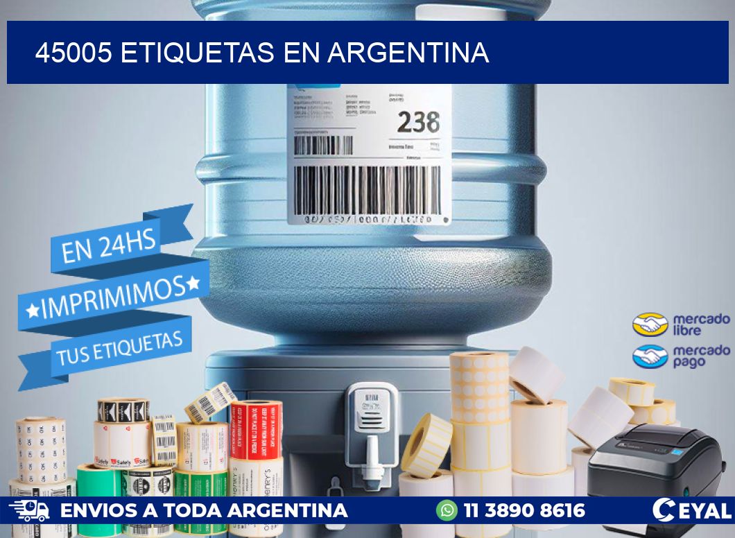 45005 etiquetas en argentina