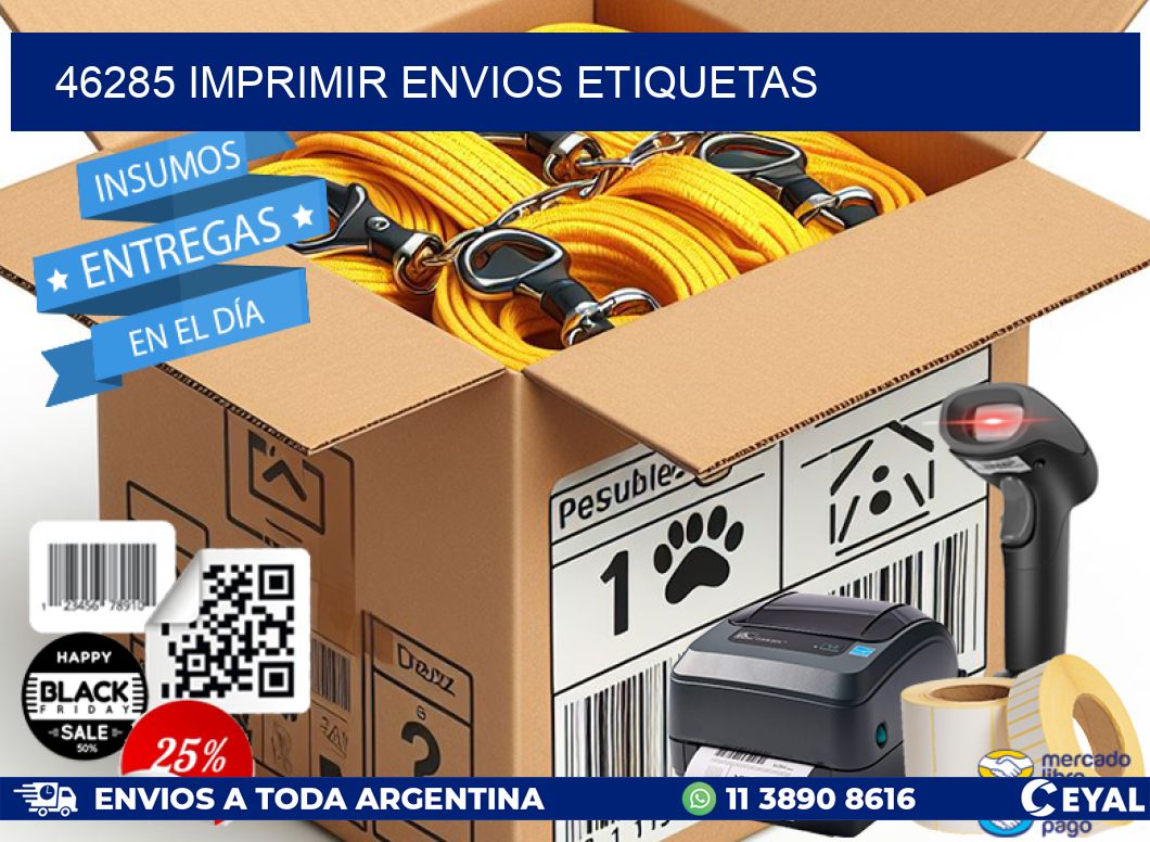 46285 imprimir envios etiquetas