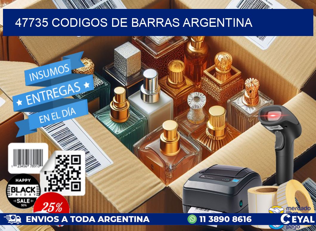 47735 CODIGOS DE BARRAS ARGENTINA