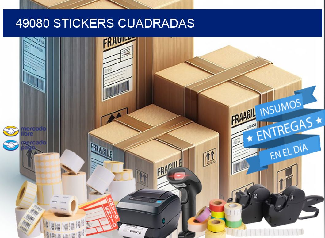 49080 Stickers cuadradas