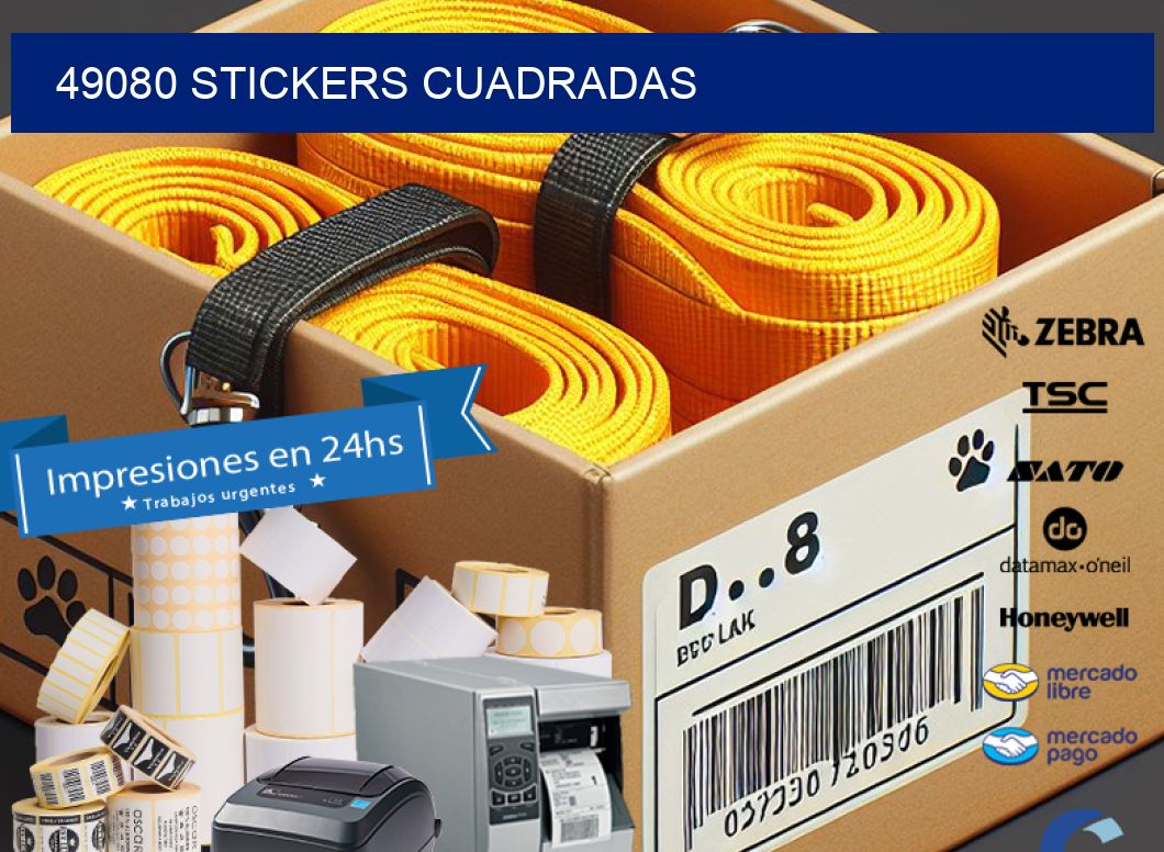 49080 Stickers cuadradas